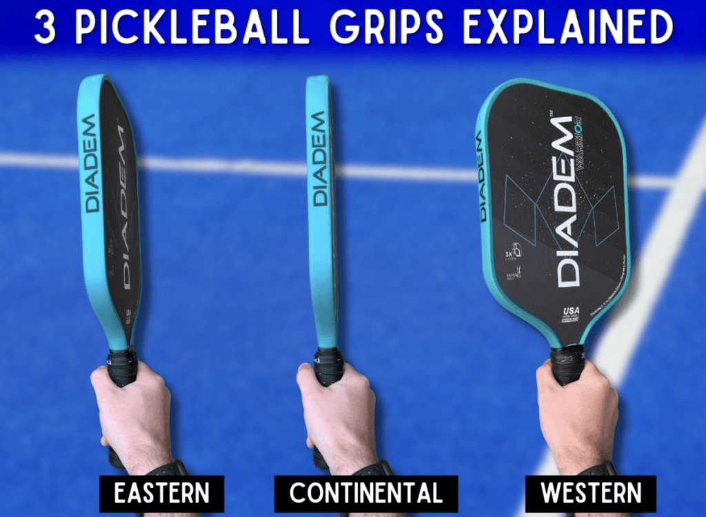 pickleball grip styles